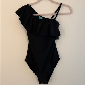 Coastal Blue women’s black swimsuit